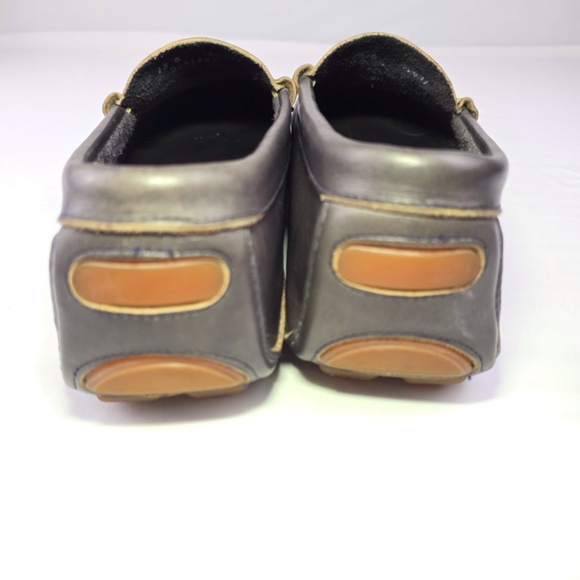 Allen Edmonds Daytona Mens 13B Daytona Gray Leather Driving Penny Loafer 50431 - Picture 8 of 14